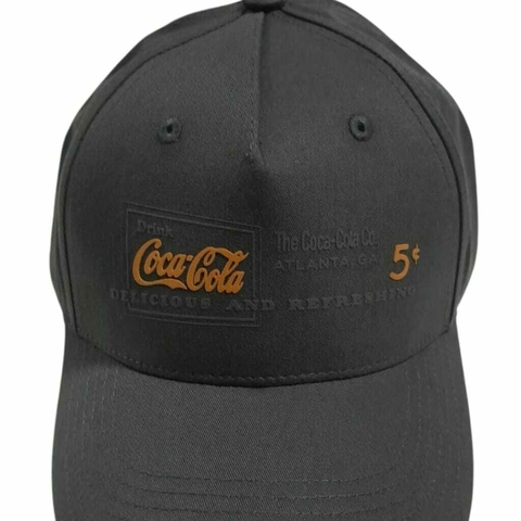 BONE COCA COLA SILK FRONTAL DORA U CINZA CHUMBO - comprar online