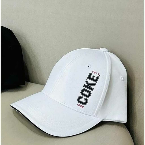 BONE COCA COLA SILK FRT 4 BISTRETCH U BRANCO - comprar online