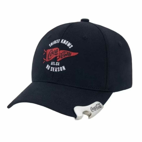 BONE COCA COLA ABRIDOR BORDADO THIRST KNOWS DORA U PRETO - comprar online