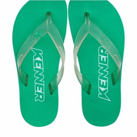 SANDALIA KENNER NEW SUMMER PVC VERDE ESMERALDA/CRISTAL - comprar online