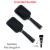 Cepillo NEGRO LISO TRENDY - comprar online