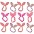 PACK 12 UNIDADES SURTIDO Colitas COLORES en internet