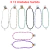 Collar Perlas para niñas Colores B - jazmin bijou