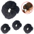 Scrunchies NEGRO X 12 Unidades