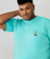 Camisa Official Day Off Club Turquesa - Orion Moda Masculina Plus Size 