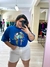 Cropped Azul Arara 46/52 - TAEE Plus