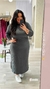 Vestido Canelado Leticia 50/52 na internet