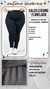Calça Leg Flanelada preta - comprar online