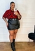 Saia Zara courino Preta - comprar online