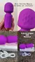 Mini Varinha Mágica Vibratória Texturizada com 10 Modos de Vibração Libb - Mayara Lingeries e Sexshop