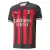 Camisa Milan Home 22/23 Torcedor Masculina Preto/Vermelho
