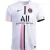 Camisa PSG Away 21/22 Torcedor Nike Masculina - Branco+Preto