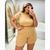 Conjunto Short e Blusa Nude Crepe