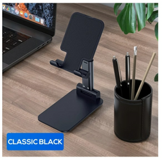 Suporte Para Celular Dobrável Ajustável Apoio Mesa - comprar online