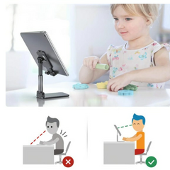 Suporte Para Celular Dobrável Ajustável Apoio Mesa - loja online
