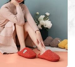 Novo Outono Inverno Feminino Masculino Chinelos Bottom Palmilha macia Casa Sapat na internet