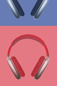 Fone de Ouvido Sem Fio P9Max Bluetooth Similar ao Apple Air MAX - loja online
