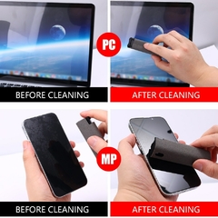 Conjunto de frascos de spray para limpeza de tela de microfibra multifuncional p - loja online