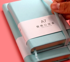 Imagem do A6 A7 Mini Notebook Bolso Portátil Bloco de Notas Memo Diário Planejador Agend