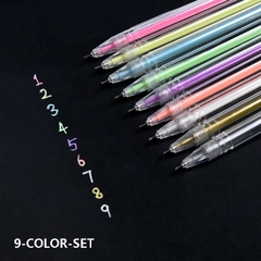 Conjunto de canetas de gel coloridas Kawaii 0.5 mm
