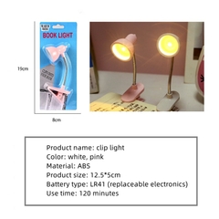 Mini livro de luz braçadeira LED lâmpada de leitura luzes noturnas livros para - Higher Self