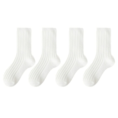 4 pares de Meias Femininas de inverno de lã grossas quentes - loja online