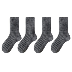 4 pares de Meias Femininas de inverno de lã grossas quentes - Higher Self