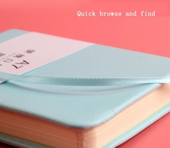 A6 A7 Mini Notebook Bolso Portátil Bloco de Notas Memo Diário Planejador Agend na internet