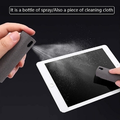 Conjunto de frascos de spray para limpeza de tela de microfibra multifuncional p - loja online