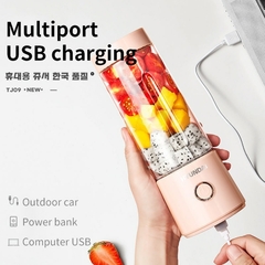 Espremedor elétrico USB Mini Liquidificador portátil Misturadores de frutas Ex - comprar online