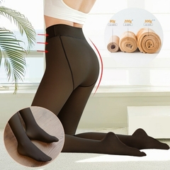 Meia-calça Feminina de Lã Legging Falsa Translúcida - loja online