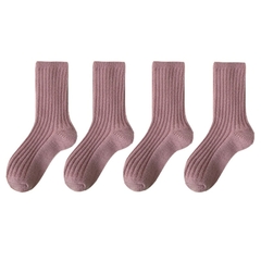 4 pares de Meias Femininas de inverno de lã grossas quentes - comprar online