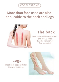 Massageador Gua Sha e Face Roll