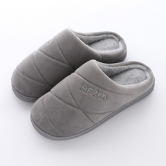 Novo Outono Inverno Feminino Masculino Chinelos Bottom Palmilha macia Casa Sapat