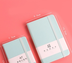 A6 A7 Mini Notebook Bolso Portátil Bloco de Notas Memo Diário Planejador Agend - comprar online