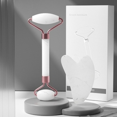 Massageador Gua Sha e Face Roll - comprar online