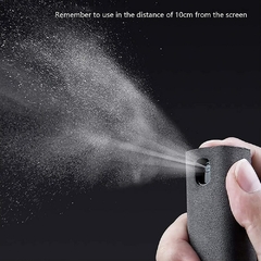 Conjunto de frascos de spray para limpeza de tela de microfibra multifuncional p - loja online