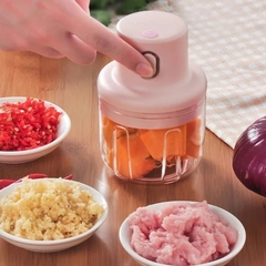 Mini triturador de alimentos elétricos 3 lâminas 250 ml