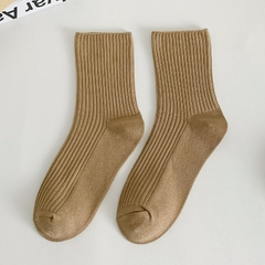 Lote de 3 pares de Meias Femininas de algodão retrô - loja online