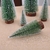 Mini Árvore de Natal pinheirinho Decoração Natalina Madeira Enfeite de Natal 25cm
