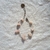 Pulseira Cascalho de Quartzo Rosa - comprar online