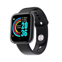 Y68 Smart Watch Bluetooth com Monitor Fitness Smartwatch