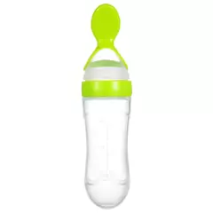 Colher De Silicone Squeezed Arroz Pasta Mamadeira/Botelha de alimentos complementares para bebês/garrafa de medicamentos na internet