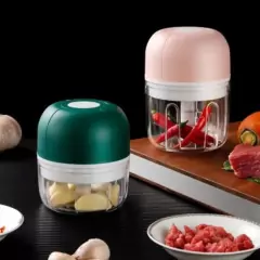 Mini Processador Triturador Sem Fio Elétrico 250ML De Alimentos Para Legumes Alho Gengibre - loja online