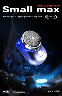 Barbeador Elétrico Portátil Mini Aparador Aparador de Barba Barbear Recíproco - comprar online