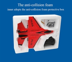 Aeronave de espuma RC SU-35 Planador 2.4G Planador de controle remoto Avião de - Baratiê Shop 