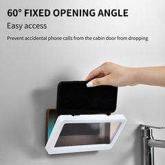Suporte para telefone, banheiro, à prova d'água, caixa para telefone, caix - comprar online