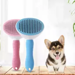 Escova Pente Plastico Ferro Para Pentear Cachorros e Gatos Pet Tirar os Pelos na internet