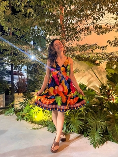 Vestido (alças) Pintura Natural - comprar online
