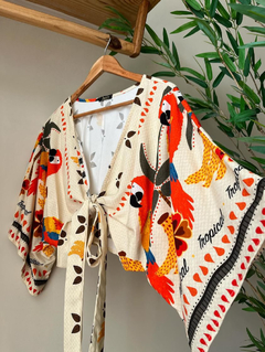Cropped Tropicalizar Dia na internet